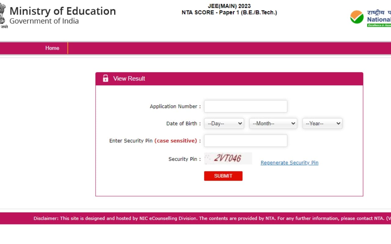 JEE Main Result 2023 Live: जेईई मेन सत्र 2 रिजल्ट, आंसर की जारी, श्रीकांत वैरागड़े को ऑल इंडिया रैंक 3