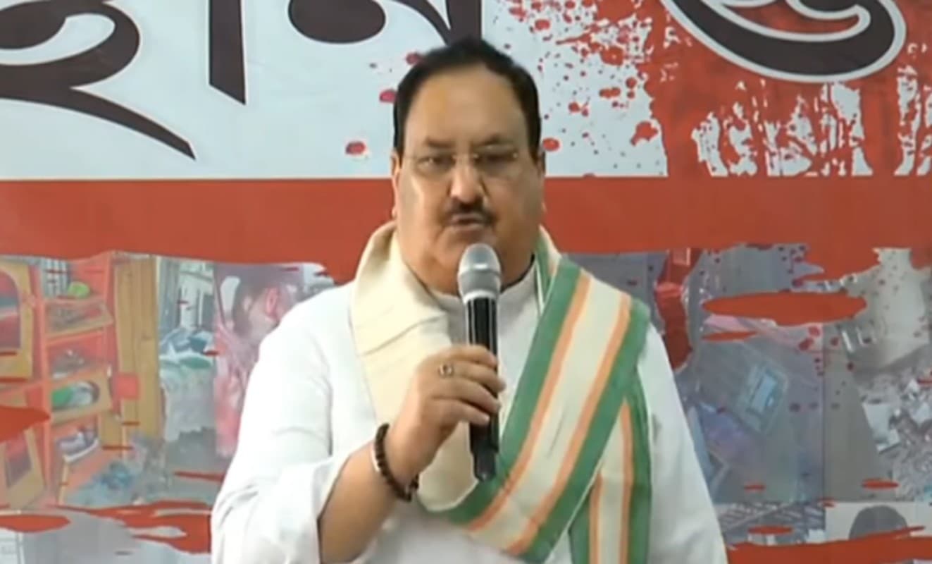 बंगाल से राजनीतिक हिंसा को समाप्त करने की भाजपा ने ली शपथ, कोलकाता में जेपी नड्डा ने कही ये बात