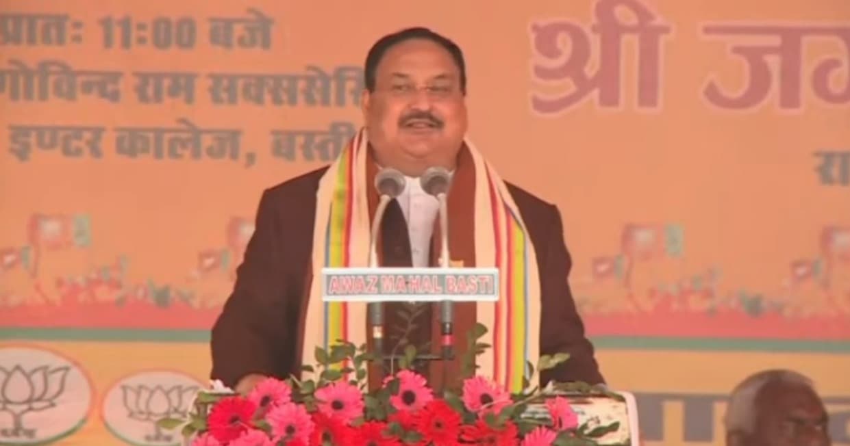 UP Election 2022: बस्ती पहुंची जनविश्वास यात्रा, BJP चीफ JP नड्डा, बोले- पिछली सरकारों ने जनता को बांटा