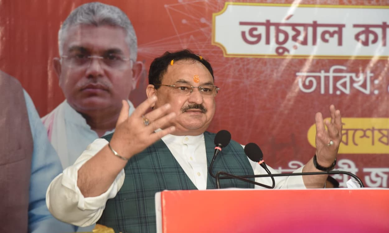 जेपी नड्डा ने सीएम ममता पर साधा निशाना, बोले- बंगाल में हिंसा, भ्रष्टाचार और भाई- भतीजावाद बढ़ा