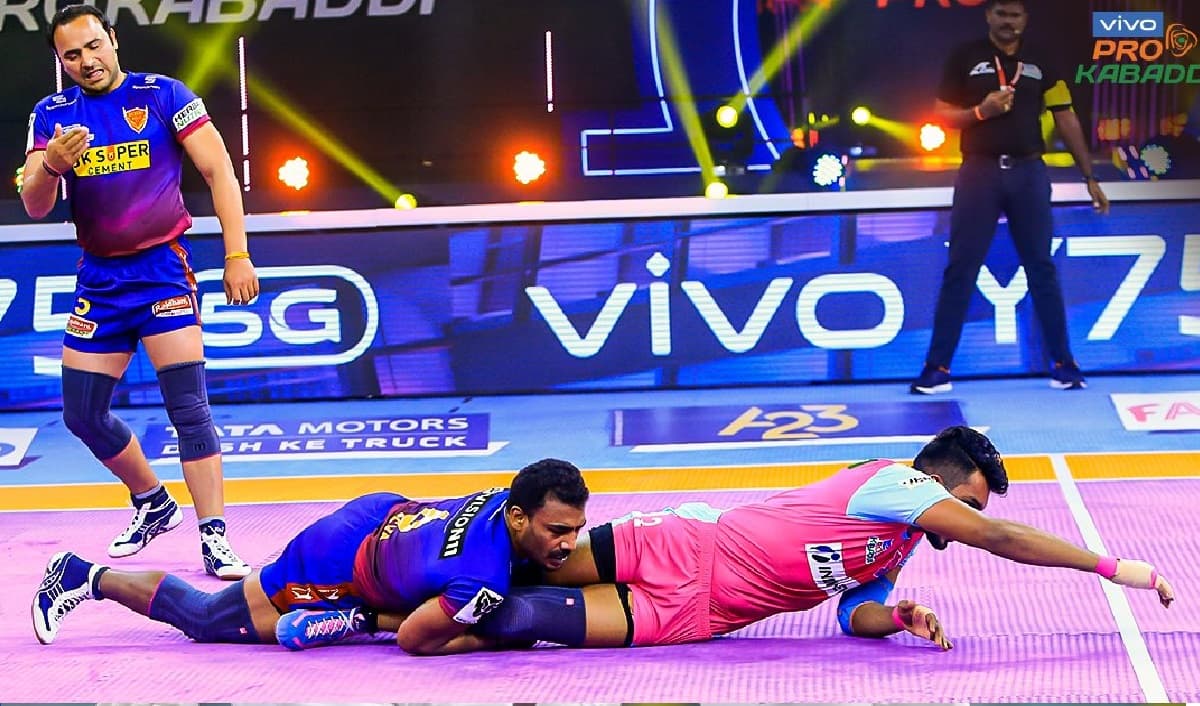 Pro Kabaddi League 2022: जयपुर पिंक पैंथर्स ने दबंग दिल्ली को हराया, दीपक हुड्डा का ऑलराउंडर प्रदर्शन