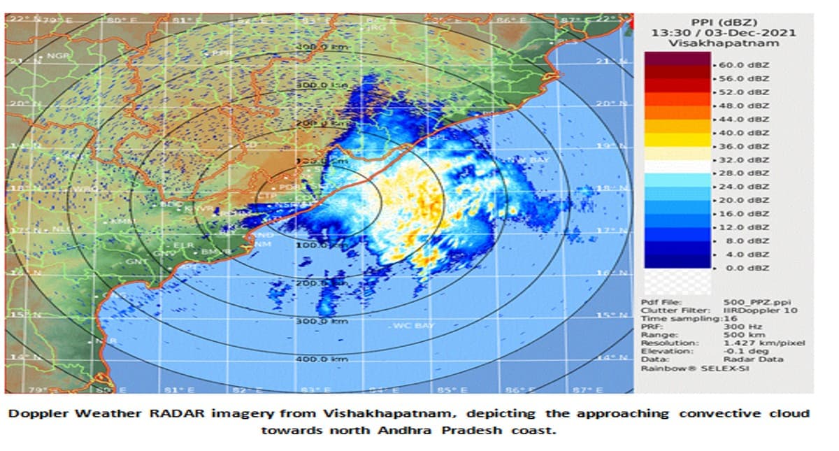 Jawad Cyclone : पांच दिसंबर को होगा जवाद चक्रवात का लैंडफाॅल, आंधी और तेज बारिश की आशंका
