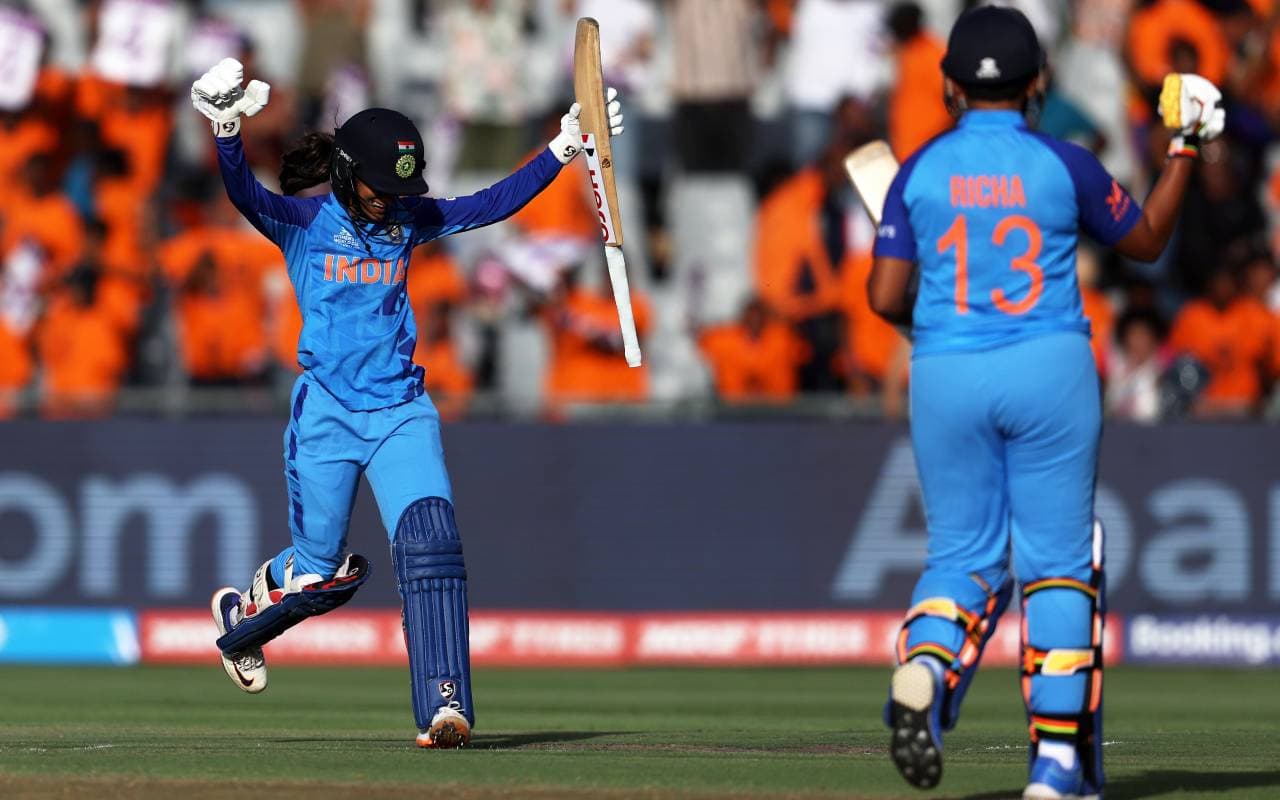 ICC T20 Rankings: जेमिमा रोड्रिग्स और ऋचा घोष ने लगायी बड़ी छलांग, शेफाली और मंधाना अपने स्थान पर बरकरार