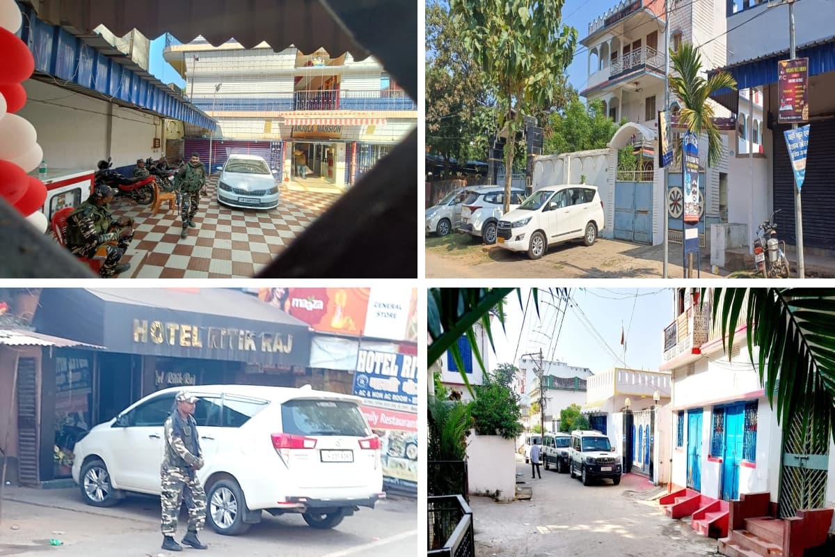 PHOTOS: देवघर-गोड्डा के दर्जनों ठिकानों पर इनकम टैक्स की रेड, लपेटे में आए कई नेता व कारोबारी