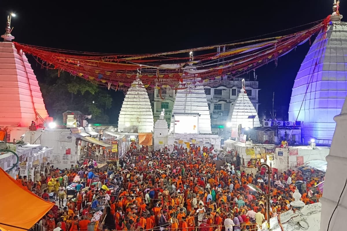श्रावणी मेला 2023: बाबा मंदिर में 54.28 लाख श्रद्धालुओं ने किया जर्लापण, 23.64 करोड़ रुपये की हुई आमदनी