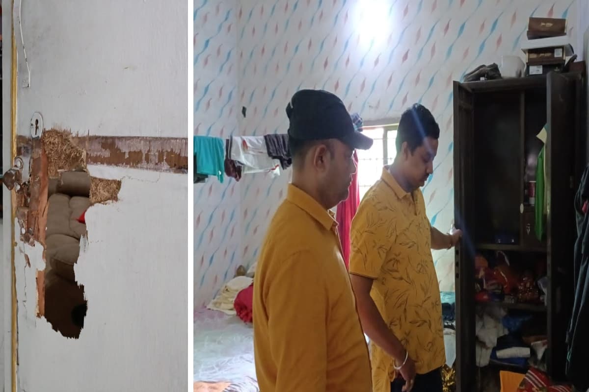 झारखंड : पूजा में गांव गया था परिवार, 10 लाख कैश समेत लाखों के गहने उड़ा ले गए चोर