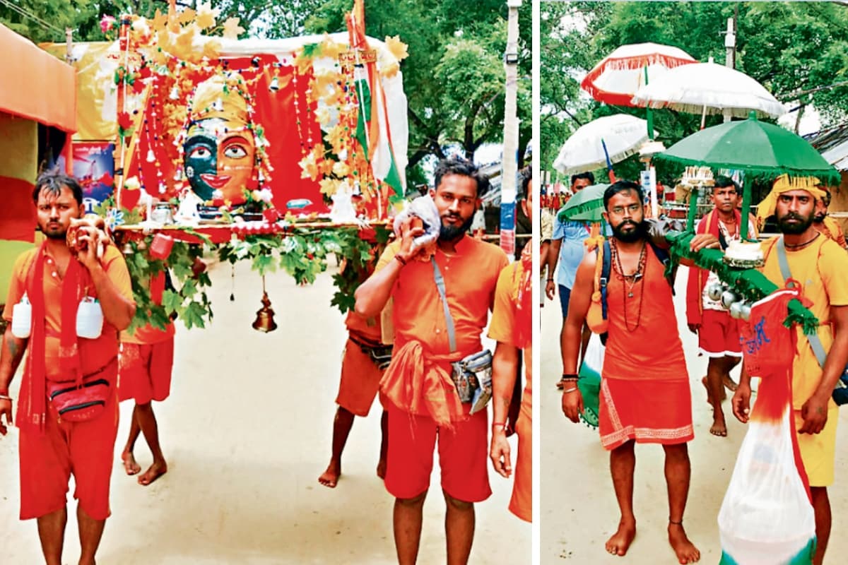 देवघर : कांवरियों का बाबाधाम आने सिलसिला जारी, कांवरिया पथ पर आस्था और देशभक्ति का दिख रहा अद्भुत नजारा