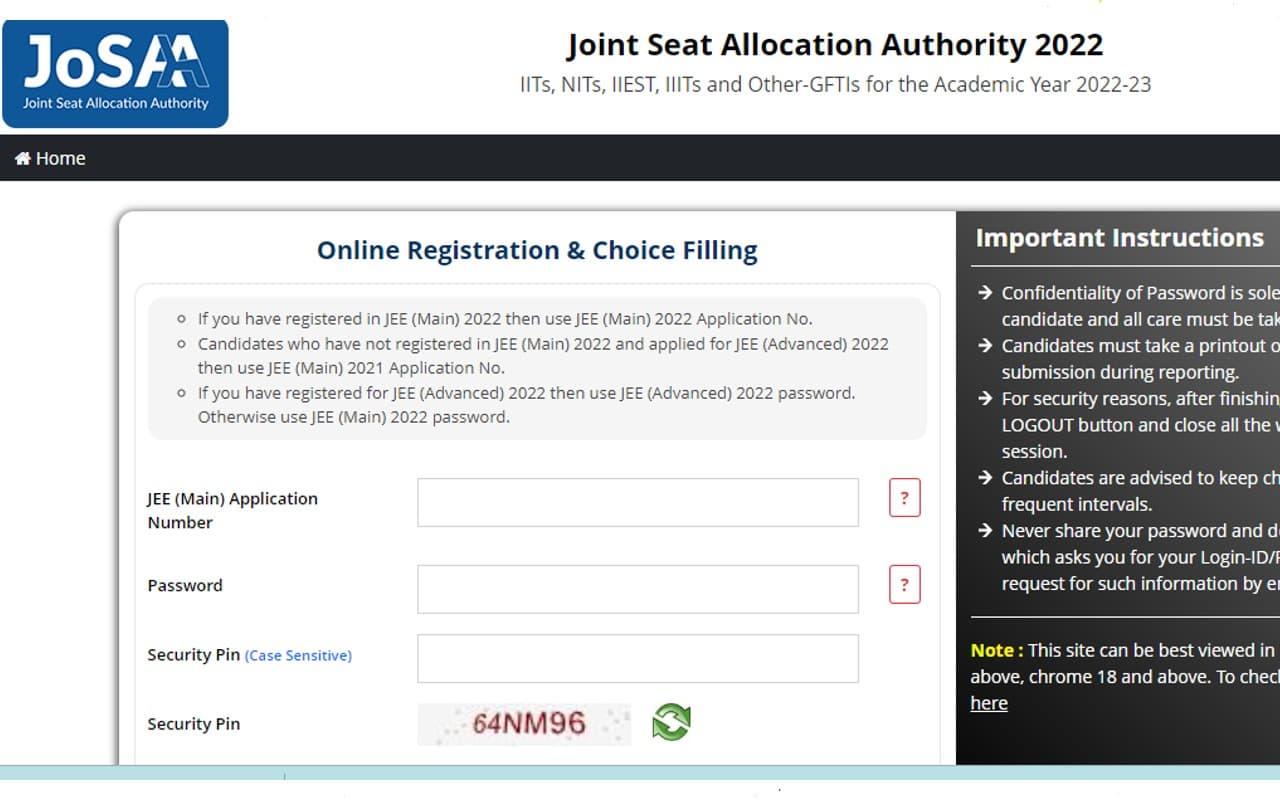 JoSAA Counselling राउंड 2 सीट अलॉटमेंट  रिजल्ट josaa.nic.in पर जारी, ऐसे चेक करें