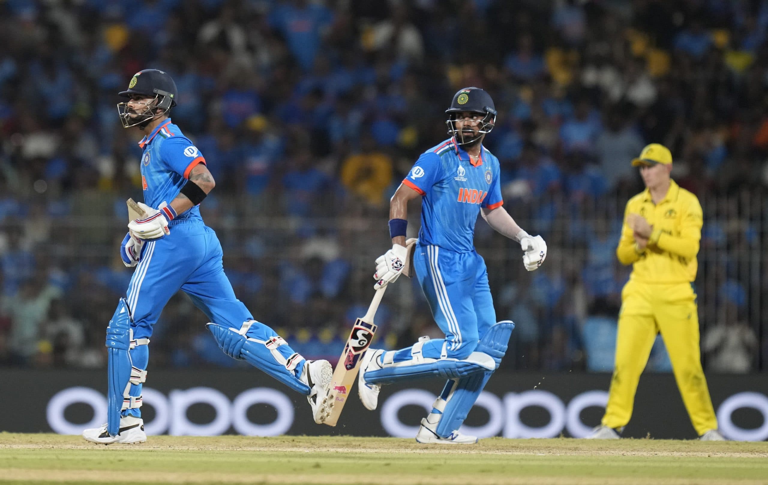 World Cup 2023: भारत-ऑस्ट्रेलिया मैच में लगी रिकॉर्ड्स की झड़ी, कोहली, वॉर्नर चमके