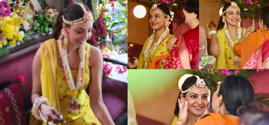 Kajal Aggarwal Haldi Ceremony: काजल अग्रवाल के हल्दी सेरेमनी की Photos Viral, एक्ट्रेस की सादगी ने जीता फैंस का दिल