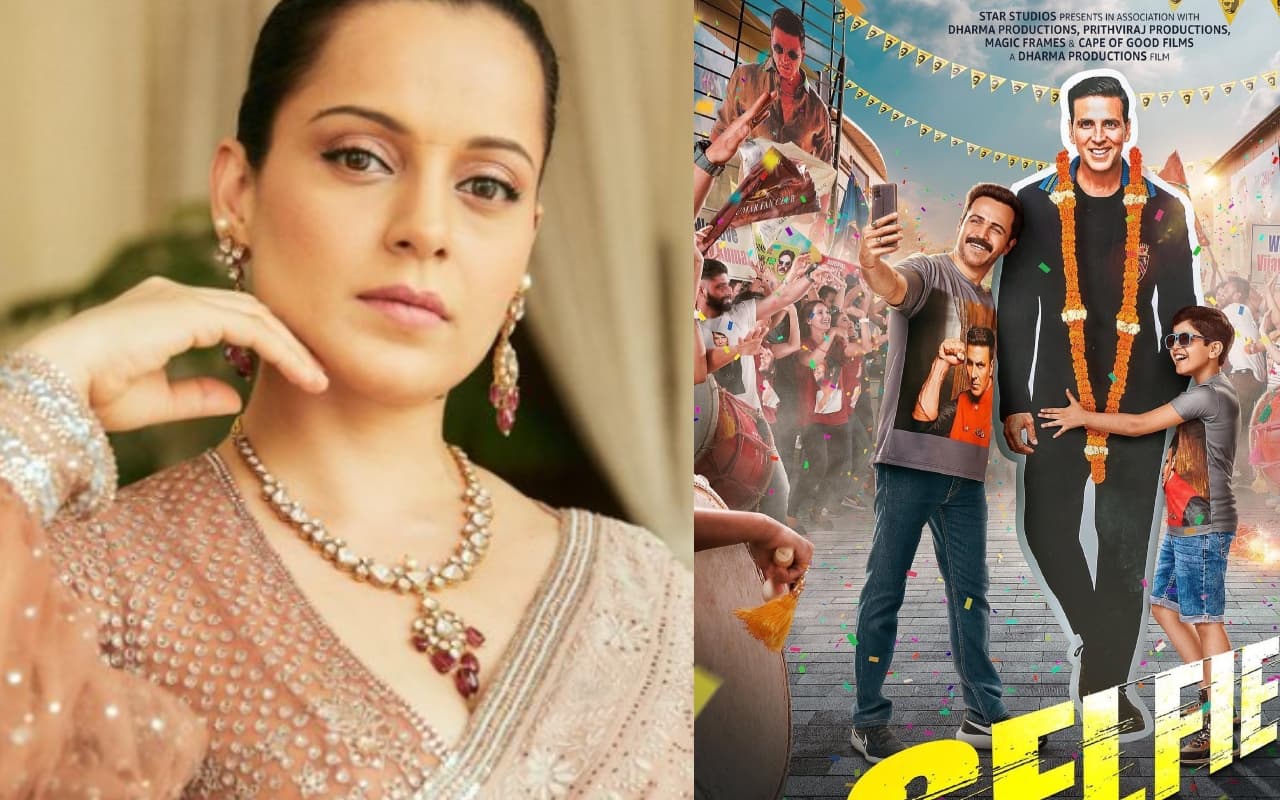 कंगना रनौत ने अक्षय कुमार की फिल्म Selfiee को बताया 'फ्लॉप', इस वजह से करण जौहर को किया ट्रोल, पोस्ट वायरल