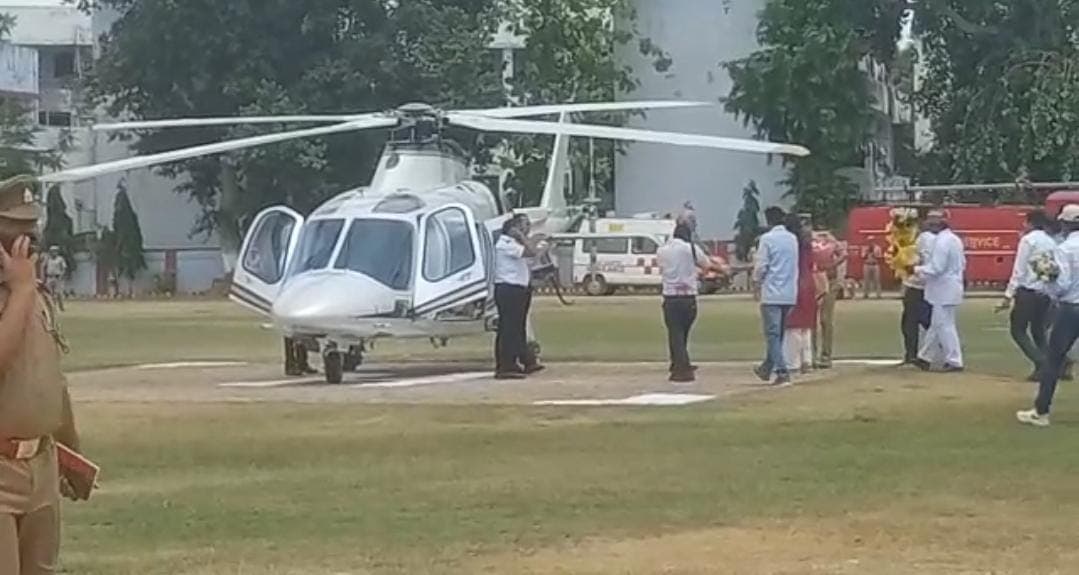 Kanpur News: राष्ट्रपति के दौरे की तैयारियों का जायजा लेने पहुंचे DGP और मुख्य सचिव