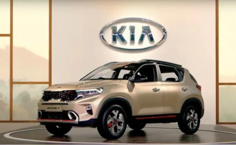 Kia Sonet लॉन्च से पहले भारत में पेश, 57 कनेक्टेड फीचर्स से लैस होगी SUV