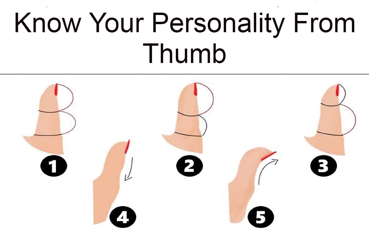 अपने हाथ के अंगूठे से जानिए कैसी है आपकी पर्सनालिटी, लक्षण और स्वभाव