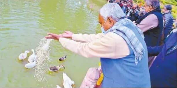 राजगीर से शीघ्र शुरू होगी हेलीकॉप्टर टूरिज्म, नीतीश कुमार ने कहा- पर्यटन के क्षेत्र में होगा नया अध्याय