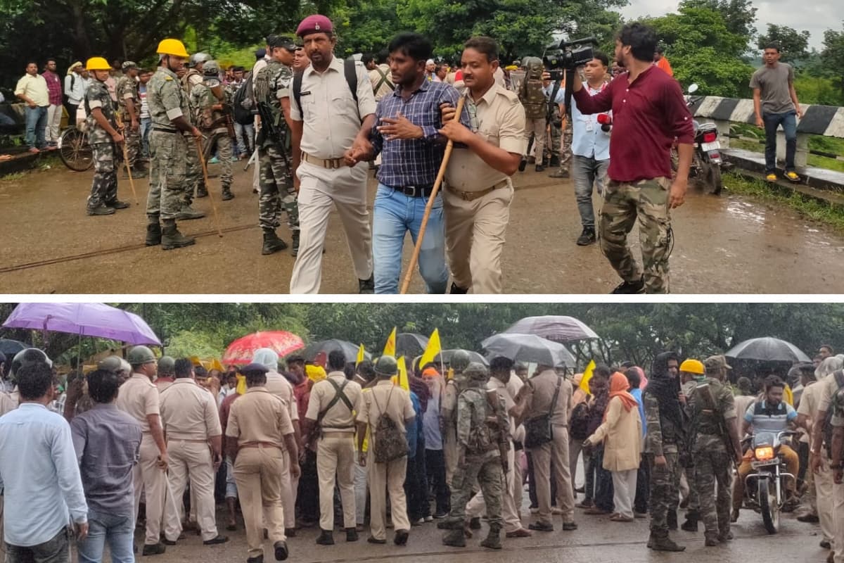 Kurmi Rail Roko Protest: चांडिल में कुड़मी आंदोलनकारियों पर पुलिस ने किया लाठीचार्ज, कई जगह धारा 144 लागू