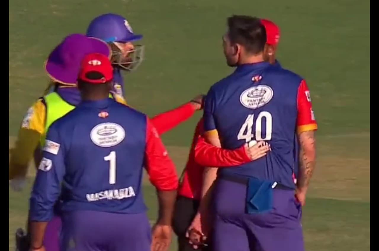 Legends League Cricket: यूसुफ पठान के साथ विवाद करने पर मिशेल जॉनसन पर लगा मैच फीस का 50 फीसदी जुर्माना