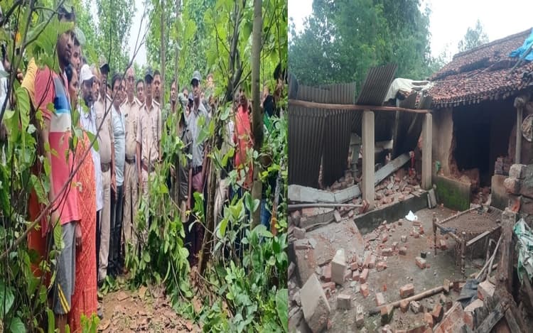 हजारीबाग में जंगली हाथियों के झुंड ने बुजुर्ग को पटककर मार डाला, कई घरों को किया ध्वस्त