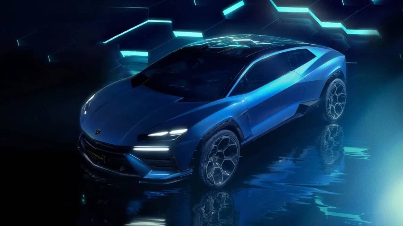 लेम्बोर्गिनी की पहली इलेक्ट्रिक कॉन्सेप्ट कार से उठा पर्दा, नाम 'लैंजाडोर'