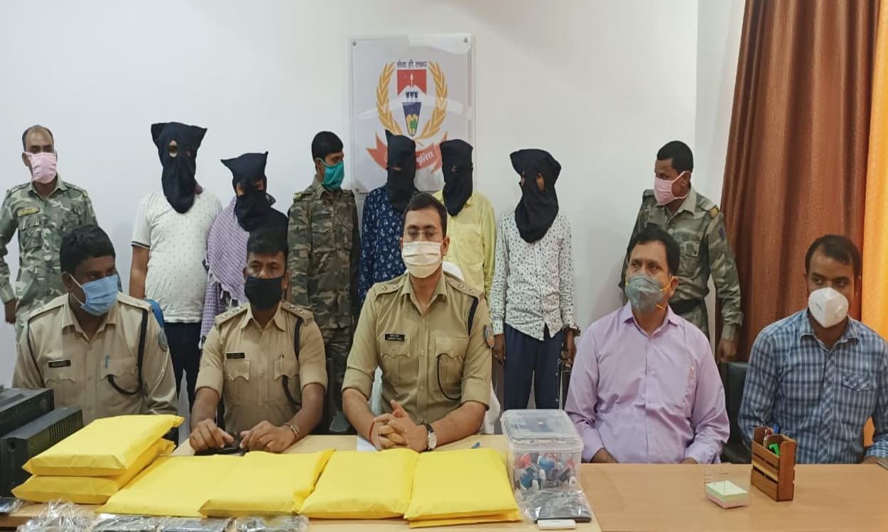 कोयले के अवैध कारोबार पर पुलिस का कसा शिकंजा, गिरफ्तार 5 आरोपी गये जेल