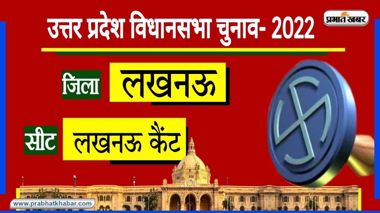 Lucknow Cant Assembly Chunav: कैंट में सात बार जीत चुकी कांग्रेस तलाश रही वजूद, BJP लगा चुकी है हैट्रिक