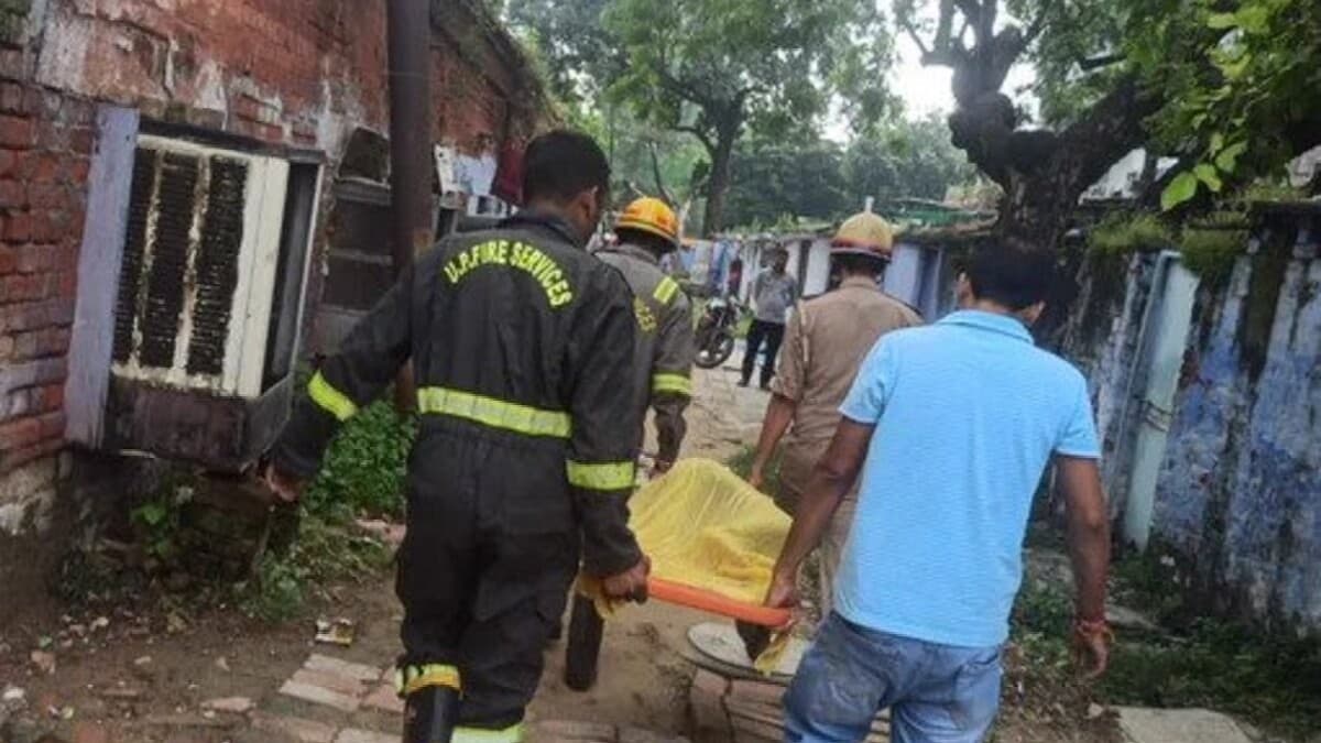 लखनऊ: रेलवे कॉलोनी के जर्जर मकान की छत गिरने से तीन बच्चों समेत पांच की मौत, सीएम योगी आदित्यनाथ ने जताया शोक