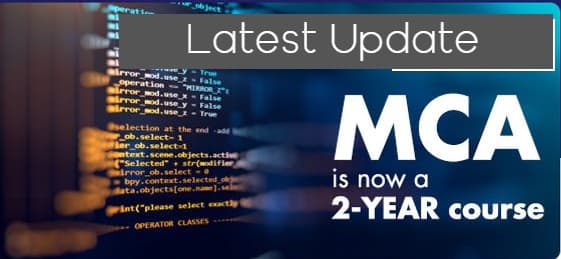 MCA के पाठ्यक्रम में हुआ बदलाव, अब तीन के बदले 2 वर्ष में होगी पढ़ाई