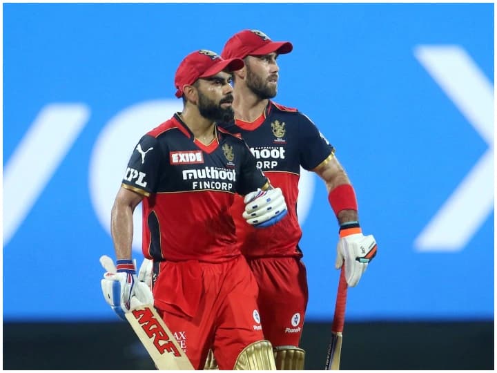 IPL 2021: मैक्सवेल ने बॉल को पहुंचाया स्टेडियम पार तो हैरान रह गए कोहली, आया ऐसा रिएक्शन, देखें VIDEO