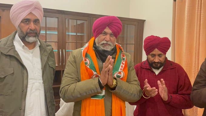 पंजाब : सात दिनों में ही कांग्रेस में लौट आए विधायक बलविंदर सिंह लड्डी, 28 दिसंबर को भाजपा किया था ज्वाइन