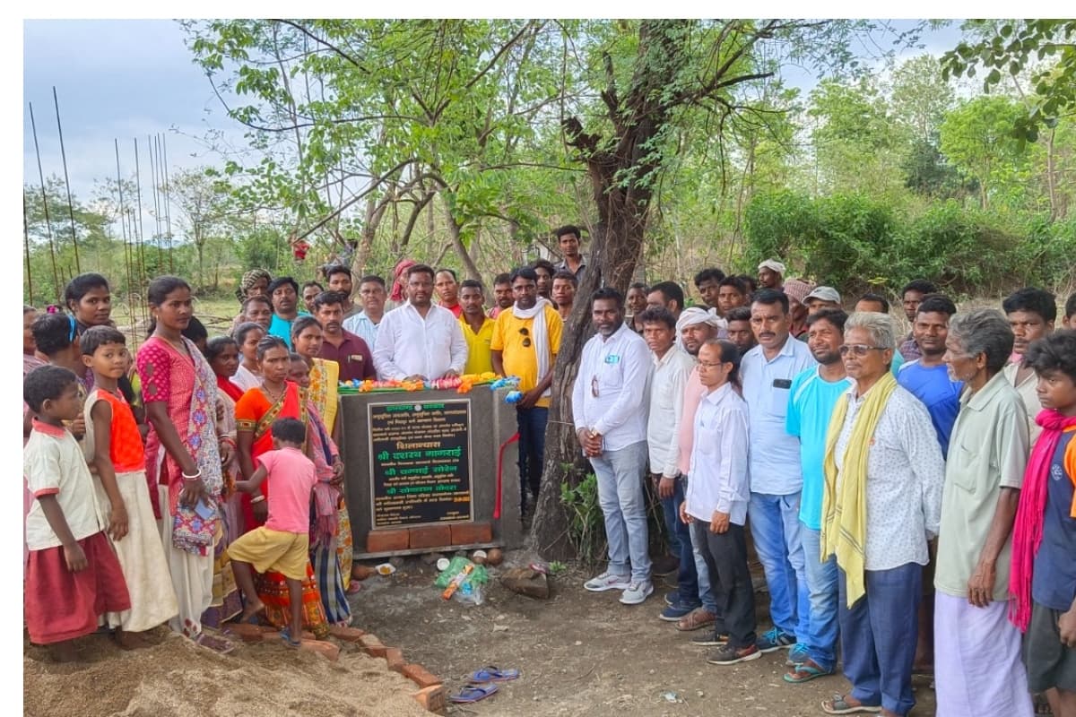 आदिवासी सांस्कृतिक कला केंद्र के भवन का शिलान्यास, विधायक दशरथ गागराई ने की घोषणा, बनेंगे 137 जनजातीय कला भवन