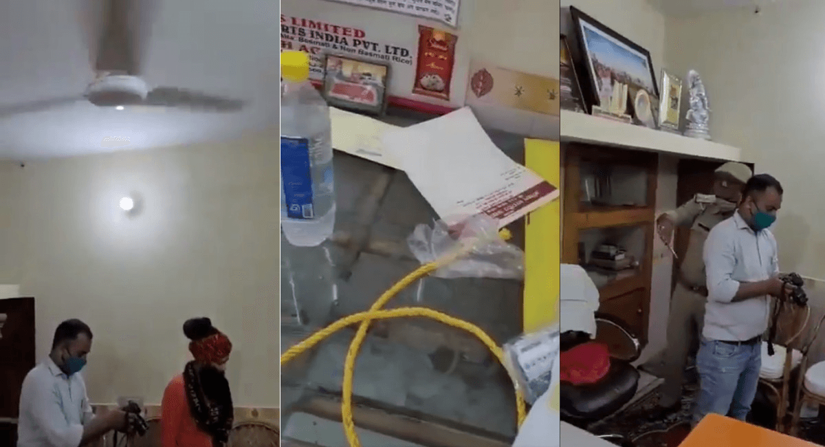 महंत नरेंद्र गिरि मौत मामले में नया वीडियो आया सामने, उठ रहे सवाल- फंदे से लटका था शव तो कैसे चल रहा था पंखा