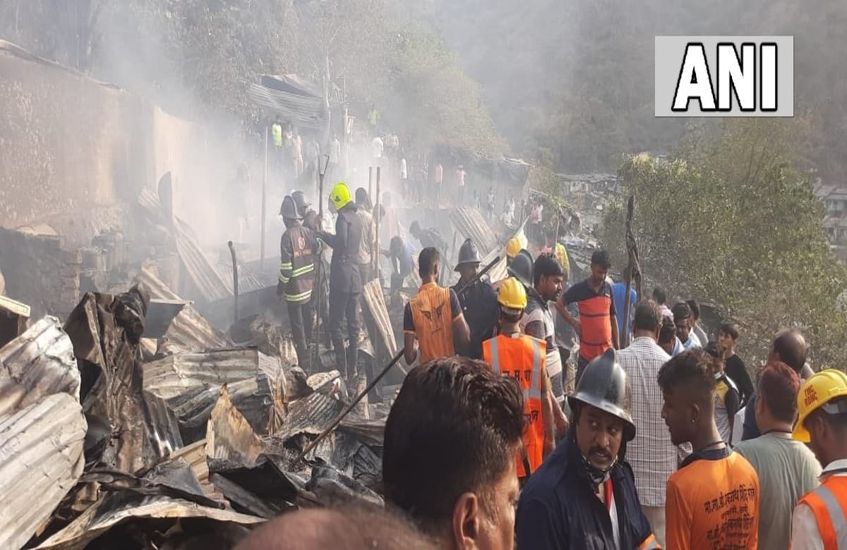 ठाणे के गगनगिरी चॉल में गैस सिलेंडर विस्फोट, धमाके से थर्राया इलाका