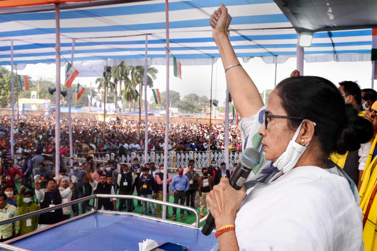 बंगाल में फिर तृणमूल की सरकार बनी, तो सबको मुफ्त में मिलेगा राशन, मुख्यमंत्री ममता बनर्जी का कूचबिहार में एलान