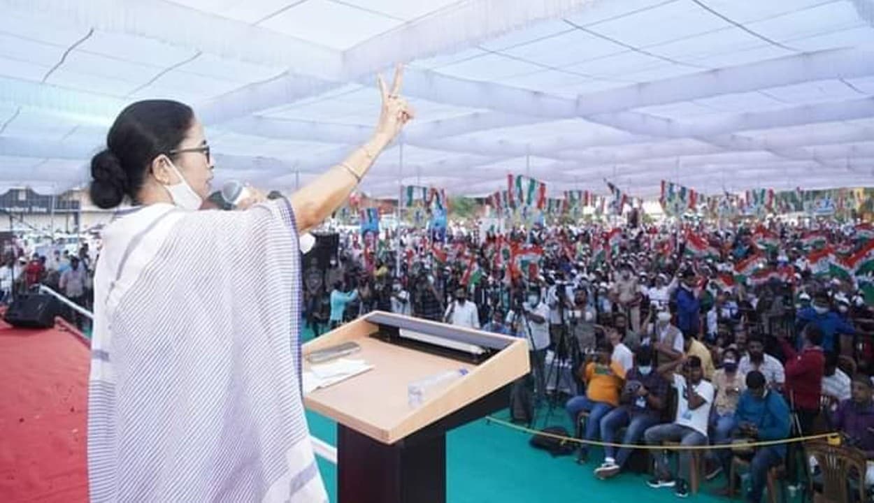 ममता बनर्जी ने टीएमसी का मतलब बताकर भाजपा पर कसा तंज, गोवा में अपनी पार्टी को बताया मजबूत विकल्प