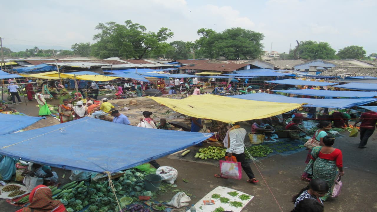 चाईबासा के मंगलाहाट में 80 फीसदी जमीन पर अतिक्रमणकारियों का कब्जा, ग्रामीणों के लिए नहीं बची जगह