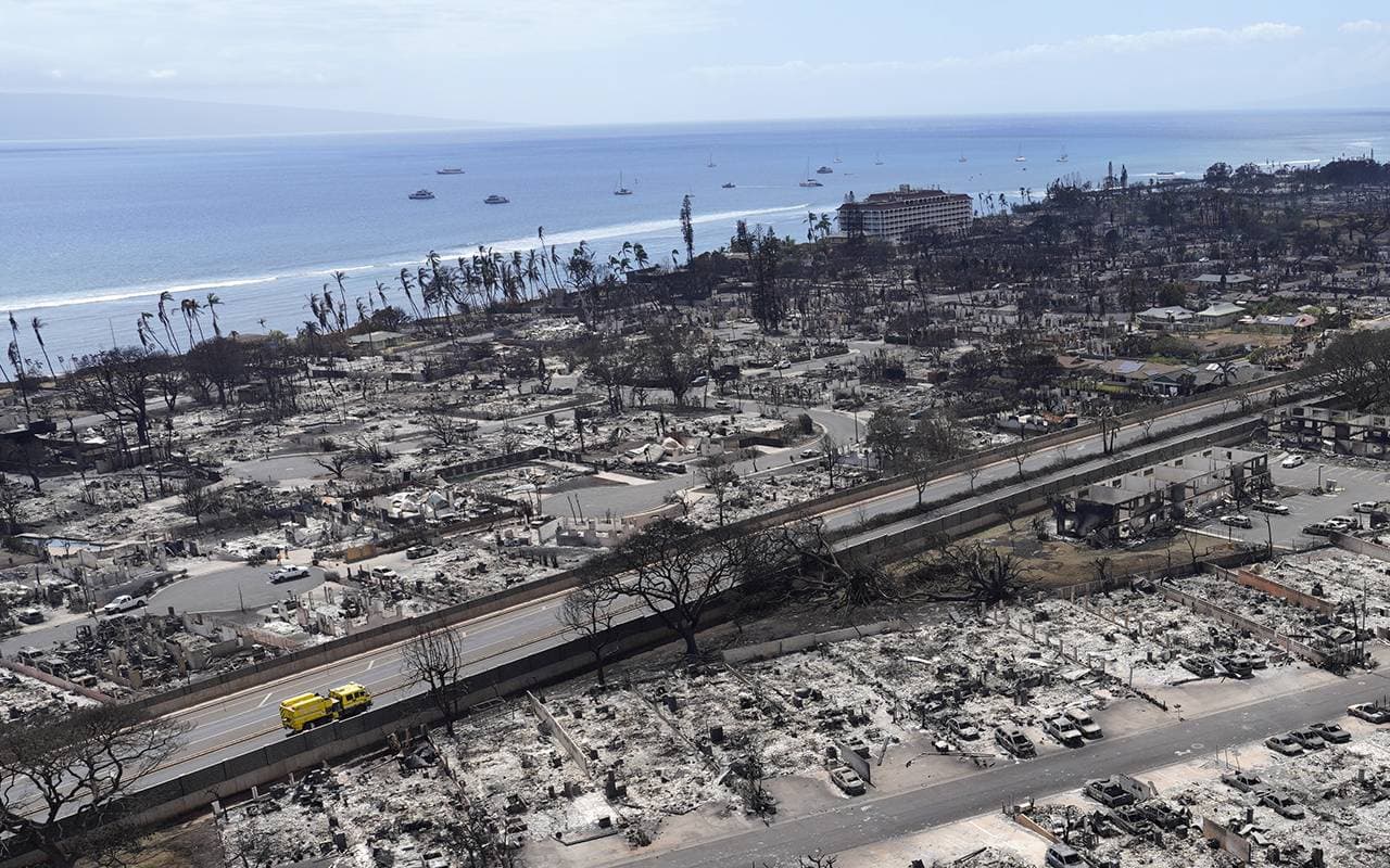 Maui Island Fire: एरियल इमेज से देखें हवाई द्वीप में जंगल की आग ने कैसे मचाई तबाही