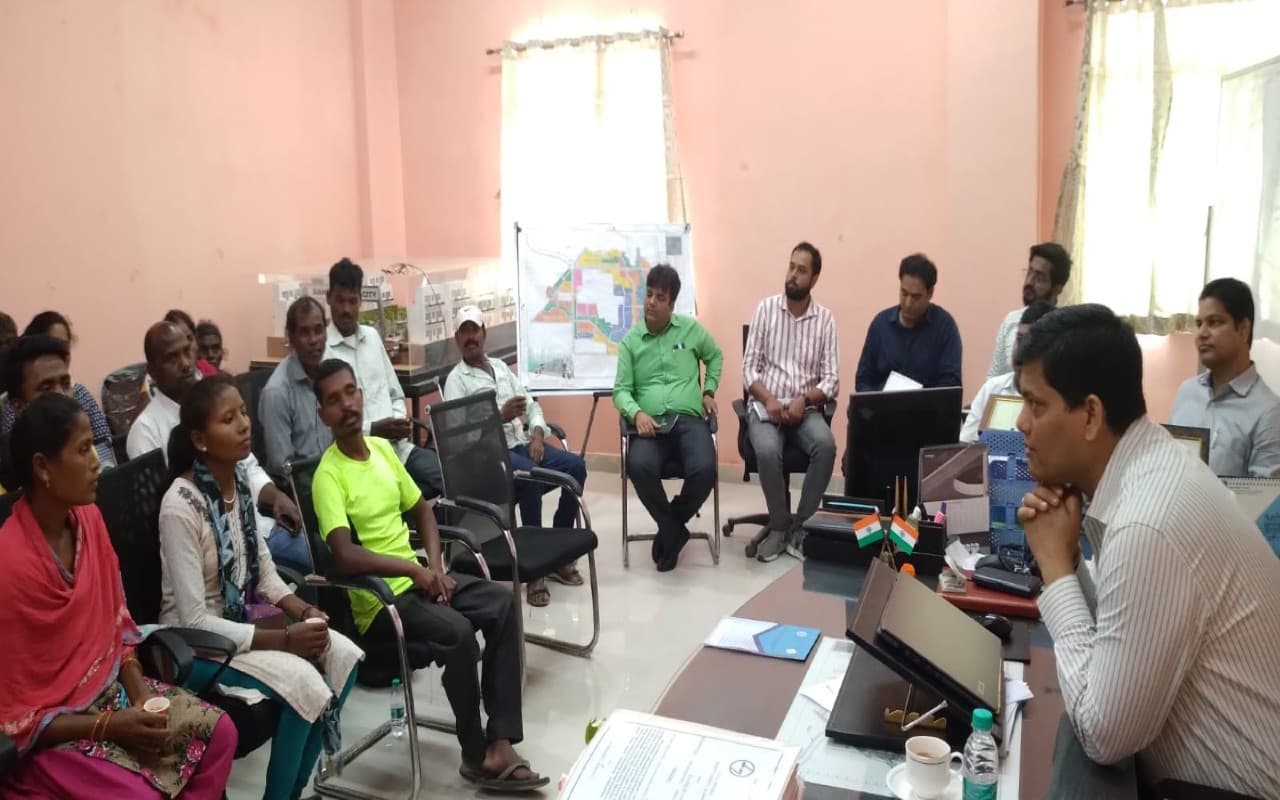 रांची स्मार्ट सिटी के मुसाटोली के लोगों को जमीन के साथ मिलेगा रोजगार, सरकार ने किया वादा