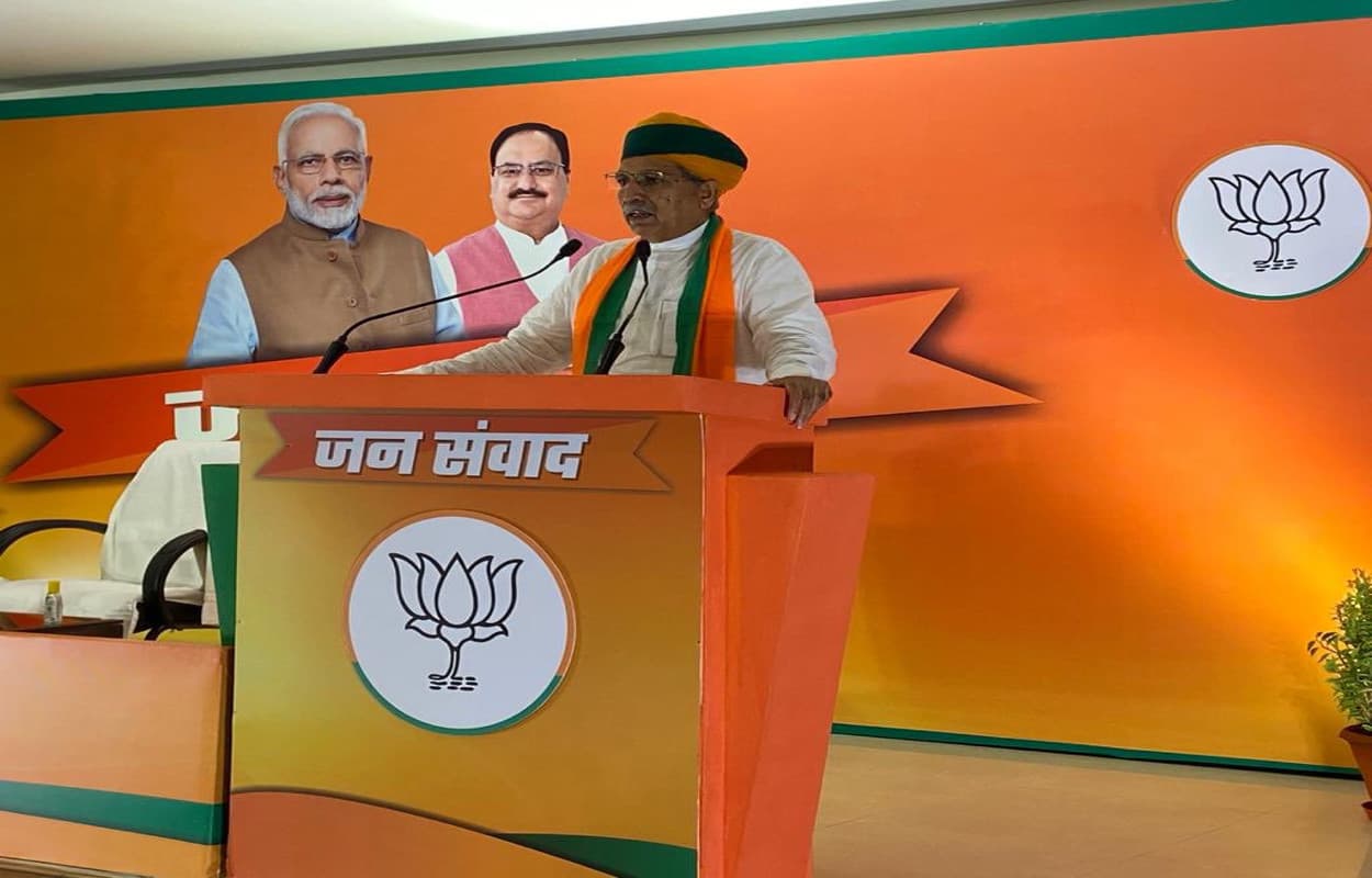 Bjp Virtual Rally : 2019 में तृणमूल हुई हाफ, 2021 के विधानसभा चुनाव में होगी साफ : मेघवाल