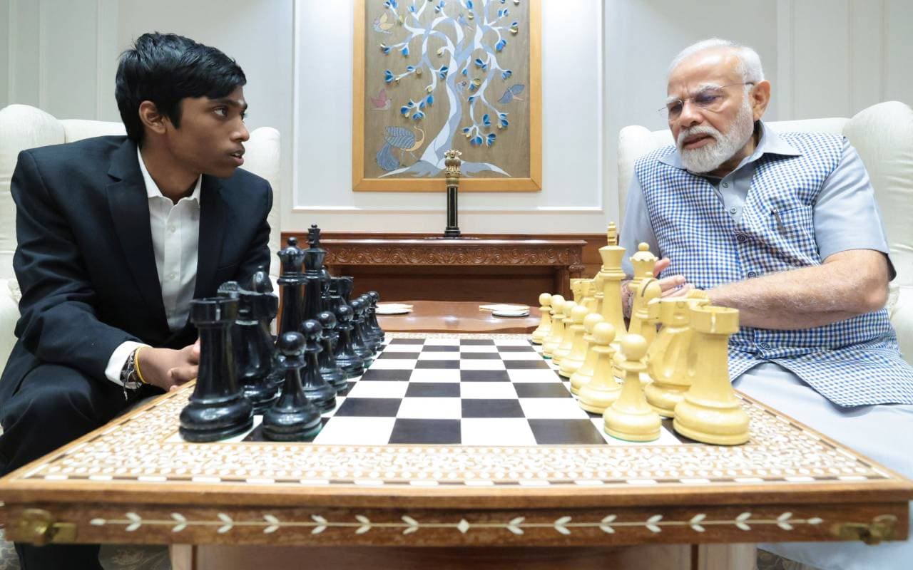 शतरंज की युवा सनसनी प्रज्ञानानंदा ने की प्रधानमंत्री से मुलाकात, पीएम मोदी ने कही यह बात