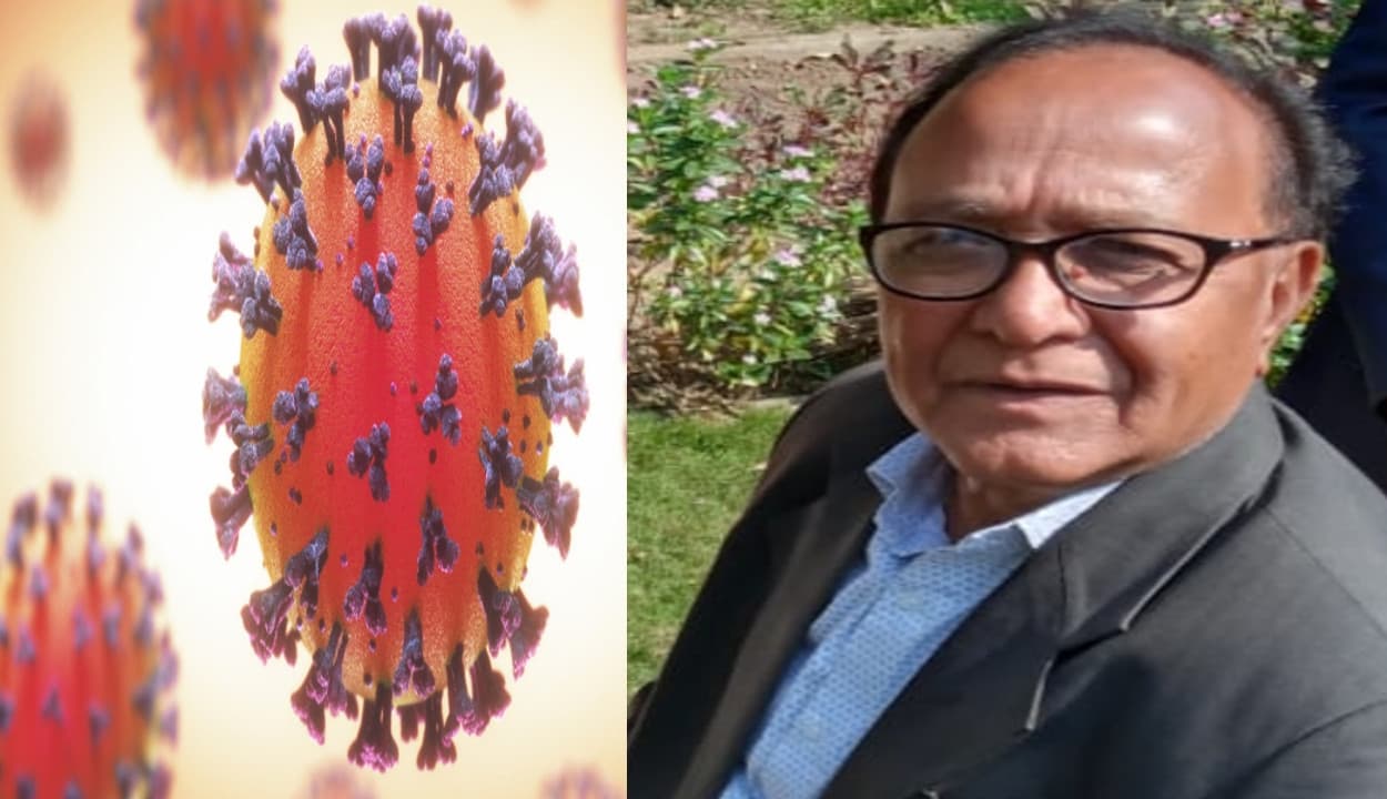 Corona Effect : पेंशन व रिटारायर्मेंट के पैसों से जरूरतमंदों को मदद कर रहें सेवानिवृत्त शिक्षक मुरारी चौबे