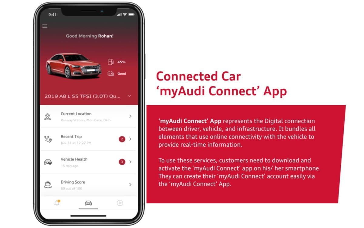 Audi ने MyAudi Connect ऐप का नया एडिशन पेश किया, जानें क्या हैं फीचर्स