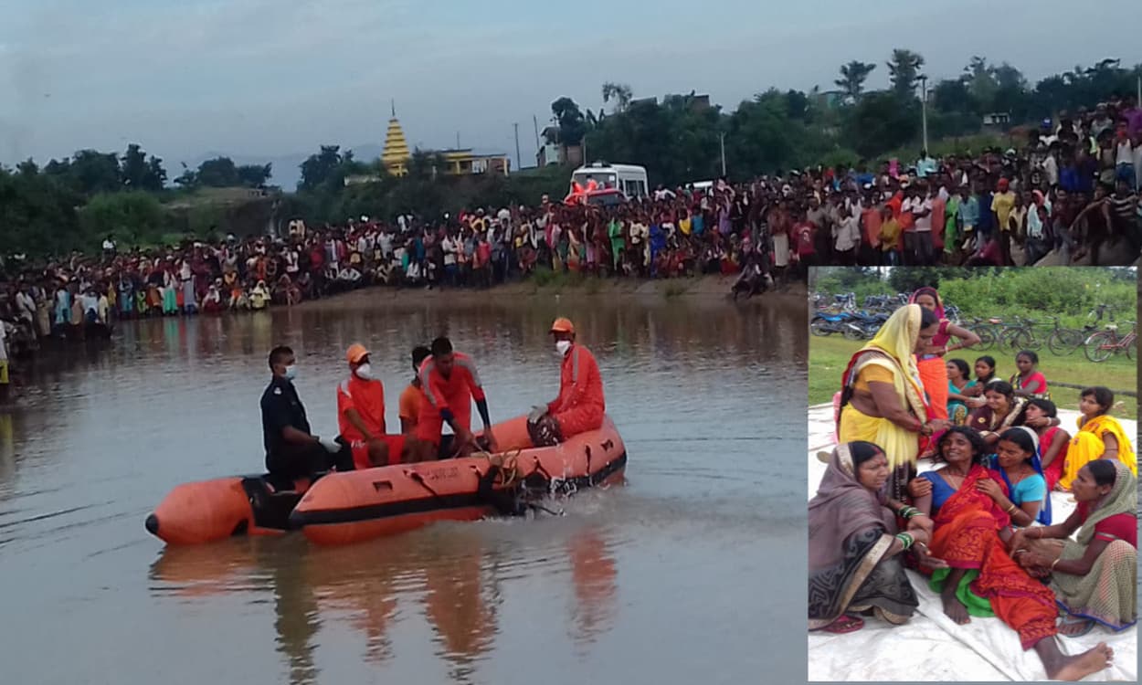 संकदारा नदी से 24 घंटे बाद निकला युवक का शव, नहाने के दौरान डूबा था विक्की