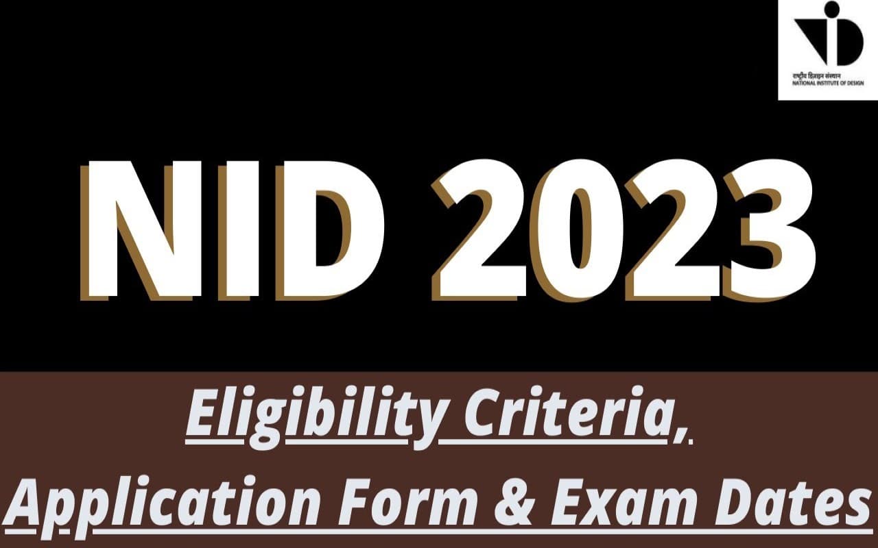 NID Admissions 2023: एनआईडी के डिजाइन एप्टीट्यूड टेस्ट के लिए आवेदन की तिथि बढ़ाई,अब इस दिन तक करें आवेदन