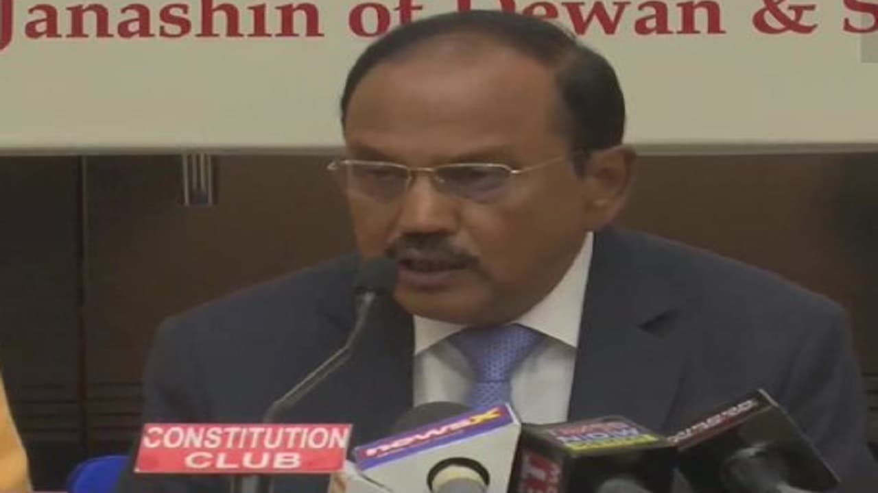NSA Ajit Doval: एनएसए अजीत डोभाल ने कहा, धर्म और विचारधारा के नाम पर चंद लोग खराब कर रहे देश का माहौल