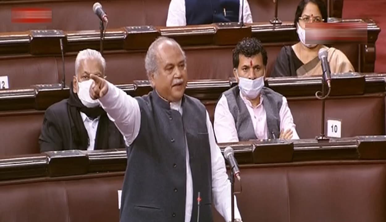 कृषि मंत्री ने राज्यसभा में दी सफाई, बोले – कानून लाने से पहले राज्य सरकारों और किसानों से की गई थी बातचीत