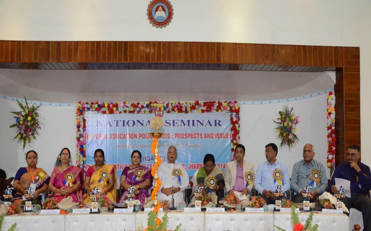 हिंदी विद्यापीठ की कुलपति डॉ प्रमोदिनी हांसदा बोलीं, राष्ट्रीय शिक्षा नीति से समाज में आयेगा बड़ा बदलाव