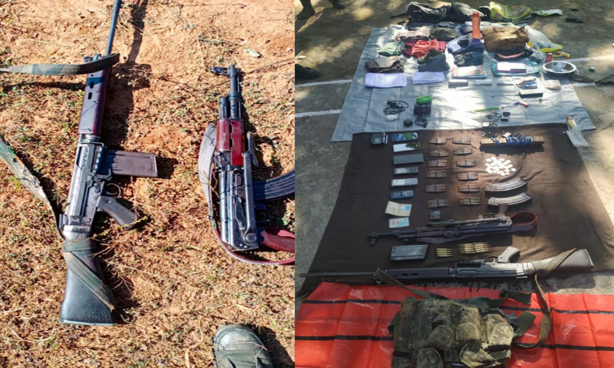 लातेहार के 2 जंगल में पुलिस व 2 नक्सली संगठनों के साथ मुठभेड़, AK-56 समेत काफी मात्रा में गोली बरामद