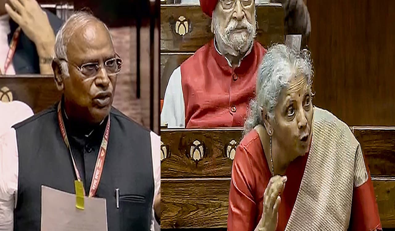 Women's Reservation Bill: महिला आरक्षण बिल पर भिड़े मल्लिाकार्जुन खरगे और सीतारमण, जमकर हुई बहस