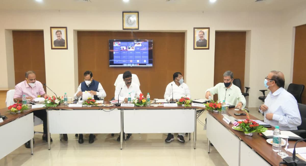 केंद्र व राज्य के विवादित मुद्दों को सुलझाने नीति आयोग की टीम रांची में, CM हेमंत सोरेन से की मुलाकात