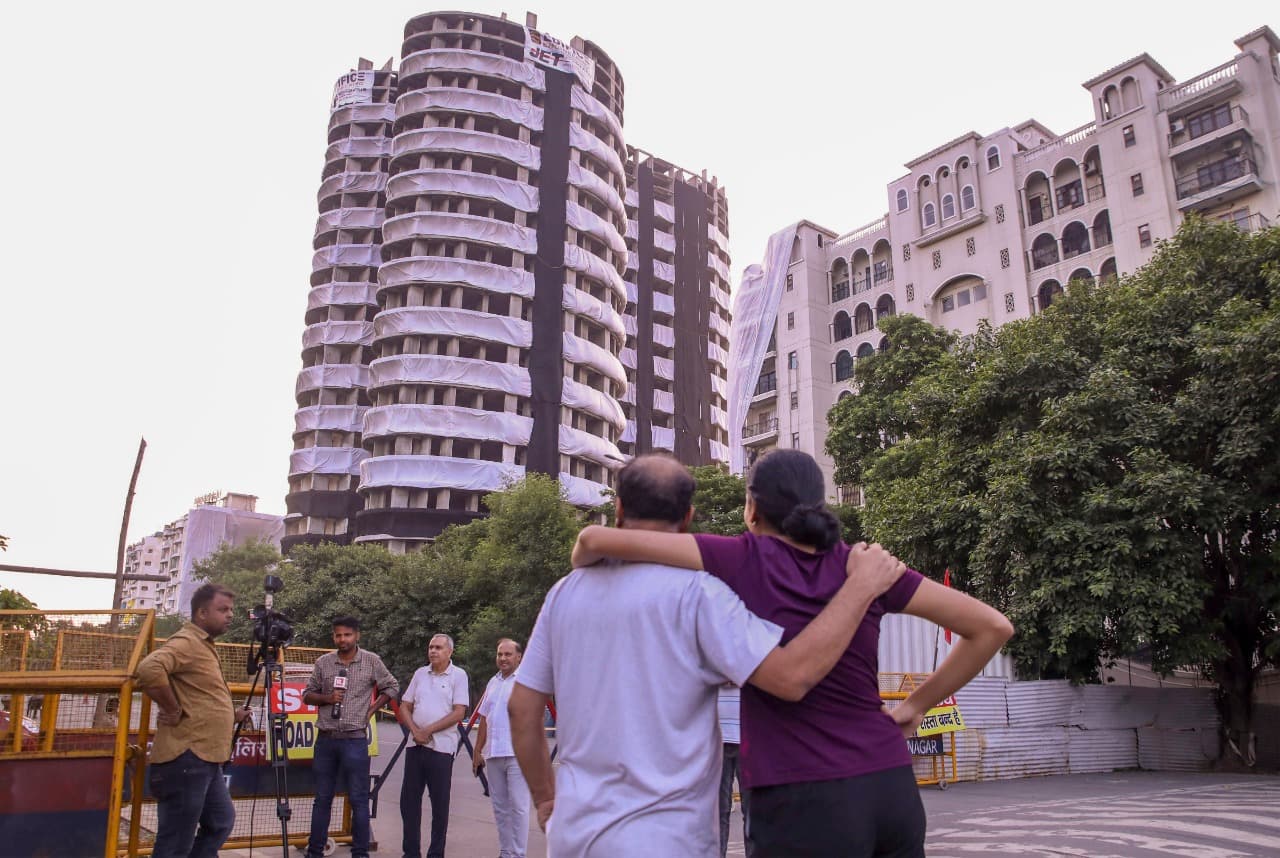 Twin Tower गिराने के बाद सुपरटेक ने कहा यहीं बनेगा दूसरा हाउसिंग प्रोजेक्ट, देखें PHOTOS